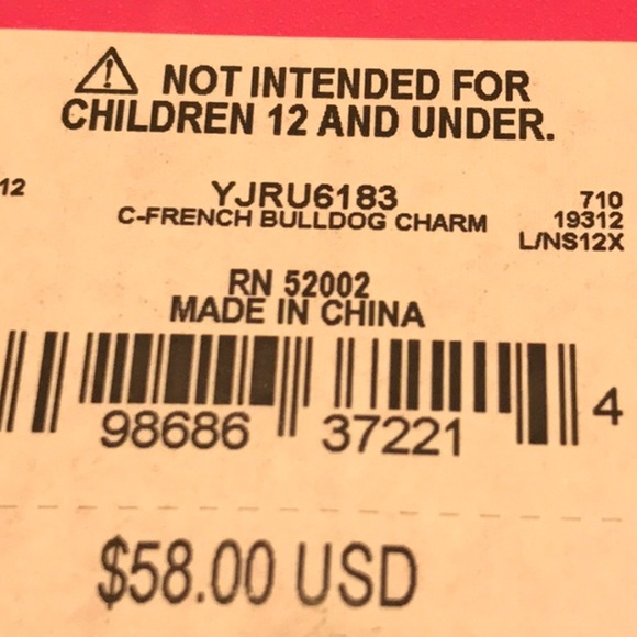 JUICY PINK CHARM JEWELRY DOG BULL NWT RARE CHARMS - Picture 4 of 7